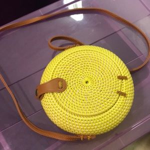 Yellow purse